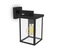 Philips Lampada da parete per esterni Bellini E27 IP44 25W Nero - Lampadina non inclusa