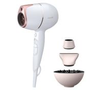 PHILIPS BHD628/00 Asciugacapelli con SenseIQ, 1800 W, Bianco/Rosa