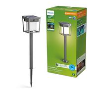 Philips Blaise UltraEfficient Lampada solare piedistallo da esterno, 3000K, 250/20lm, Antracite