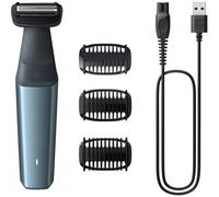 PHILIPS BODYGROOM BG3027 RASOIO PER IL CORPO PETTINI BIDIREZIONALI RICARICABILE