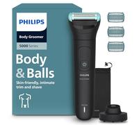 Philips Bodygroom Serie 5000 - Rifinitore per uomo con Sistema a tripla protezione, Rifinitura e rasatura intima, Impermeabile al 100%, 100 minuti di autonomia, Modello BG5485/30