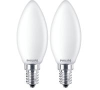 Philips BOMBILLA VELA LED E14 6,5W 806Lm 2.700K LUZ CALIDA (Confezione da 2)