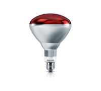Philips lampada riscaldante ad infrarossi con vetro duro rosso 150 W