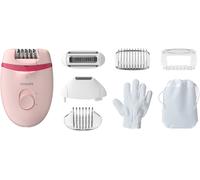 PHILIPS BRE285 EPILATORE a FILO LUCE 2 VELOCITà 7 ACCESSORI ROSA