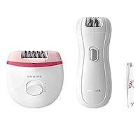 Philips Satinelle Essential Epilatore compatto con cavo e mini epilatore incluso