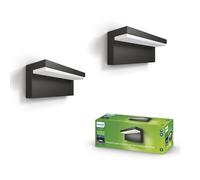 Philips Bustan lampada a parete, set da 2, LED, 8721103038197, Bustan [Lampade per Esterni > Lampade a Parete]