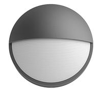 Philips Lighting Capricorn Lampada LED da Parete, Giardino ed Esterni, 6W, Nero
