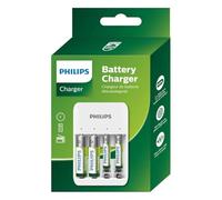 Philips Caricabatterie USB Ricaricabile In atterie AA e AAA | Caricatore Universale