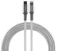 Philips Cavo da USB-C a Lightning da 1,8 m, cavo intrecciato di alta qualità, ricarica rapida, durevole, certificato MFi, compatibile con iPhone 12/11 Pro/X/8/8 Plus, iPad, Airpods, DLC4206LTS1/27