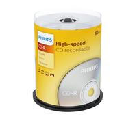 Philips Cd-R 80Min 52X Conf. 100 Campana