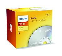 Philips Cd-R Audio 80Min Jewel Box Conf. 10