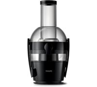 Centrifuga Philips Serie 3000 - Potenza 800W, Tecnologia QuickClean, Apertura di inserimento extra large da 75mm, Capacità 2L, Facile da assemblare e sciacquare (HR1856/70)