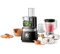 PHILIPS CHICAGO ECO ROBOT DA CUCINA, 850 W, capacità ciotola 2,1 l, Nero