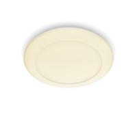 Philips Lighting Lampada da Soffitto LED Cinnabar, Equivalente a 17 W, 2700K, Luce Bianca Calda, Non Dimmerabile, Bianco