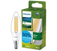 Philips LED candela E14 2,3W 485lm traspar 3.000K Philips