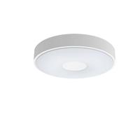 Philips Coiner Plafoniera LED, Plafoniera led soffitto SceneSwitch da 24 W, Lampada a soffitto 2.800 lm, Luce Bianca Calda 2.700 K, EyeComfort, Intensità Regolabile, IP20, Tonda, Bianca