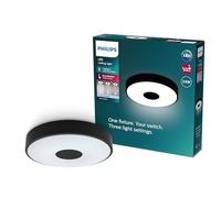 Philips Coiner soffitto SceneSwitch, rotondo, 24W, 2800Lm, 4000K, nero, IP20