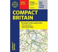 Philip's Compact Britain Road Atlas (Tascabile) Philip's Road Atlases