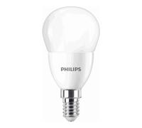 Philips CorePro 7 W (60 W) Lustre P48, vite E14 Edison, 2700 bianco caldo, non dimmerabile, smerigliato, 929002973102 (313040)