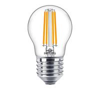Lampadina Sfera filamento LED Philips 6,5W attacco E27 2700K PHILEDLUS60G2