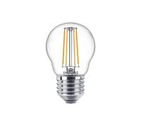 Lampadina Sfera filamento LED Philips 4,3W attacco E27 2700K PHILEDLUS40G2