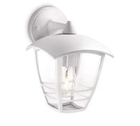 PHILIPS MASSIVE PHILIPS LANTERNA CREEK WALL DOWN COLORE BIANCO 60W 915002790002