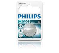 Philips CR2025/01b Mini Pila a Bottone, Litio, 3 V, Argento