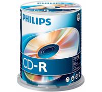 Philips CR7D5NB00/00 CD-R 80 Min 700MB (52x) Confezione 100 Pezzi