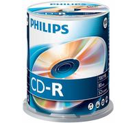 PHILIPS - Cr7d5nb00/00 - Cd-R 80 Minuti 700mb (52x) Mandrino, 100 Confezione