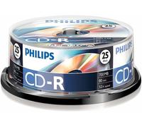 Philips - CR7D5NB25/00 - Cd-r 80 Minuti 700mb (52x) Spindle, Confezione Da 25