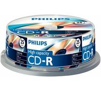 Philips 25 CD-R 800 MB 90 minuti 52X, in cake - CR8D8NB25-0