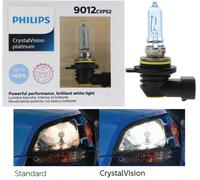 Philips Cristallo Visione Platino 9012 55W Due Lampadine Faro Ricambio Upgrade