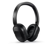 PHILIPS Cuffie Bluetooth Over Ear con Microfono/Wireless, Cancellazione Attiva Rumore, 30 Ore di Riproduzione/Ideale per Smartphone/Auricolari Bluetooth TAH6506BK/00, 2020
