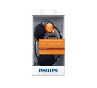 PHILIPS Cuffie per notebook SHM8000/10 TRAVEL VIAGGIO PC MOTO SMARTPHONE Soft