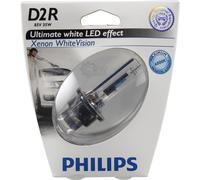 Philips D2R 35W Ultimate WhiteVision 6000K Effetto Xenon LED 1 Pezzo 85126WHVS1