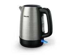 Philips Daily Collection HD9350/90 Bollitore in metallo, coperchio a molla, indic. lum.