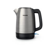 Philips Daily Collection HD9350/90 Bollitore in metallo, coperchio a molla, indic. lum.