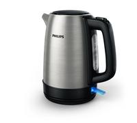 Philips Daily Collection HD9350/90 Bollitore in metallo, coperchio a molla, indic. lum.