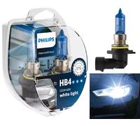 Philips Diamante Bianco 5000K 9006 51W Due Lampadine Testa Luce Ricambio Azione