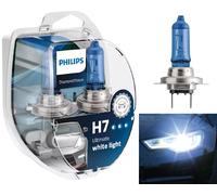 Philips Diamante Bianco 5000K H7 55W Due Lampadine Testa Luce Alta Fascio