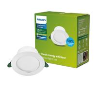 PHILIPS Diamond Cut UltraEfficient, Faretto ad incasso, Seconda generazione, 2.2W, 345lm, 90cm, Luce Bianca Calda 3000K, Bianco