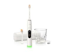 Philips Sonicare Next-Generation DiamondClean 8500 Spazzolino elettrico - con Feedback di pressione, 18 impostazioni, bianco polvere, HX8514/11