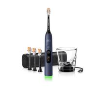 Philips Sonicare Next-Generation DiamondClean 8500 Spazzolino elettrico - con Feedback di pressione, 18 impostazioni, blu scuro, HX8515/13