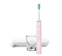 Philips DiamondClean 9000 Sonicare Spazzolino Elettrico Sonico Rosa con App e custodia da viaggio HX9911/29