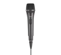 PHILIPS DLM2103 Microfono Dinamico con Cavo, Cardioide | Cavo Staccabile 3 m, Interruttore On/Off, Griglia Metallica, Connettore 6,3 mm, 600 Ω di Impedenza