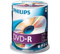PHILIPS - Dm4s6b00f/00 - Dvd-R 4.7gb (16x) Mandrino, 100 Confezione