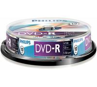 PHILIPS - Dm4s6b10f/00 - Dvd-R 4.7gb (16x) Mandrino, 10 Confezione