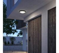 Philips Lighting Plafoniera Doris, per esterni, IP54, 4000K, Nera