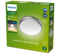 Philips - Doris Sofiling 6W 27K Nickel IP54 HV