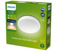 Philips - Doris Sofiling 6W 27K White IP54 HV